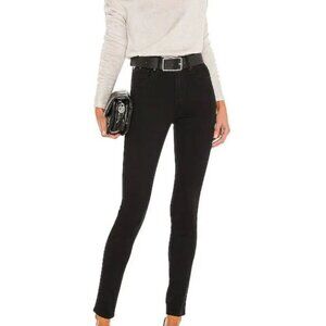 Levi's 721 High Rise Skinny Jeans Size XS 25 x 30 Soft Black $95.50